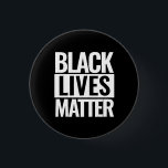 Badge Rond 2,50 Cm La vie noire importe<br><div class="desc">Black Lives Matter bouton rond personnalisé,  disponible également en forme carrée.</div>