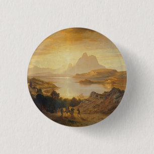 Badge Rond 2,50 Cm Lago di Lugano - Albert Zimmermann