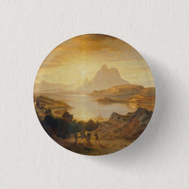 Badge Rond 2,50 Cm Lago di Lugano - Albert Zimmermann (Devant)