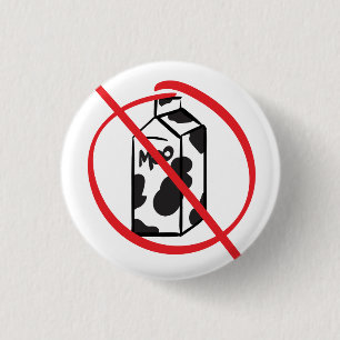 Badge Rond 2,50 Cm Laiterie libre - allergie/intolérance