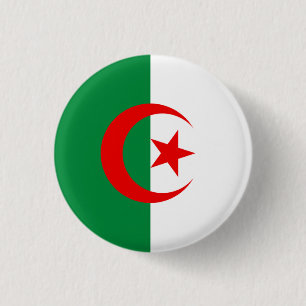 Badge Rond 2,50 Cm L'Algérie