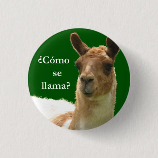 Badge Rond 2,50 Cm Lama de Se de Cómo ?