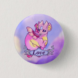 Badge Rond 2,50 Cm L'Amour - Draginie.