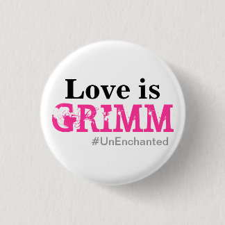 Badge Rond 2,50 Cm L'amour est bouton de Grimm