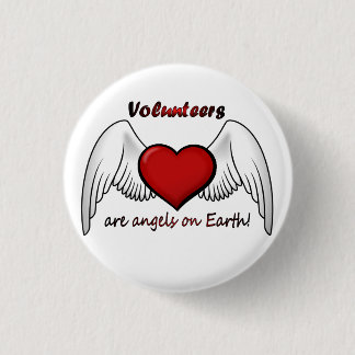Badge Rond 2,50 Cm L'ange offre le bouton