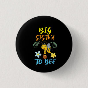 Badge Rond 2,50 Cm L'apiculteur Art Grande Soeur À Être