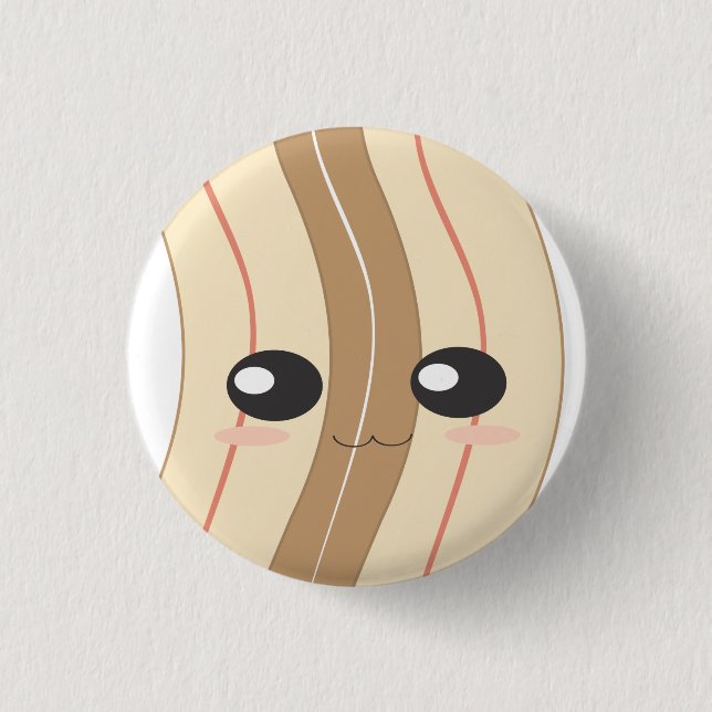 Badge Rond 2,50 Cm Lard - lard (Devant)
