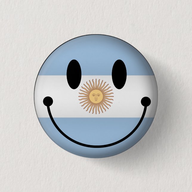 Badge Rond 2,50 Cm L'Argentine (Devant)