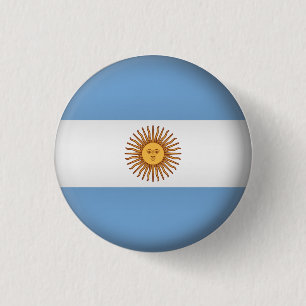 Badge Rond 2,50 Cm L'Argentine ronde