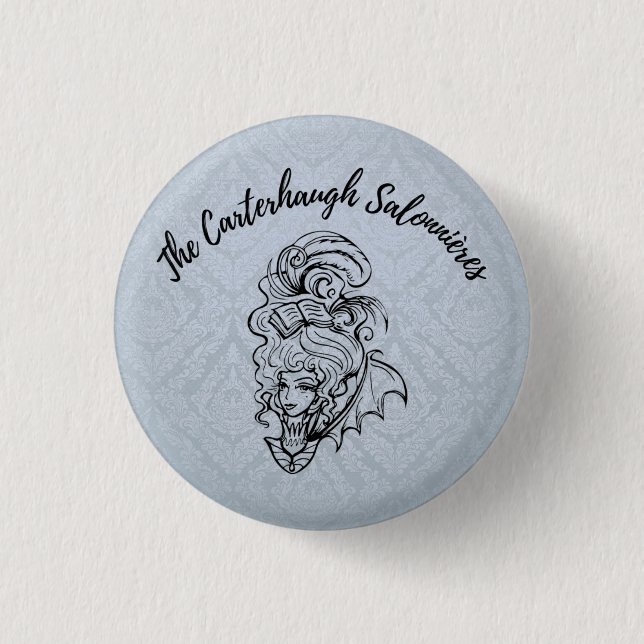 Badge Rond 2,50 Cm Le bouton Carterhaugh Salonnières (Devant)