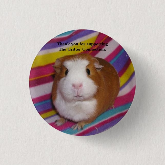 Badge Rond 2,50 Cm Le bouton de connexion de créature (Devant)