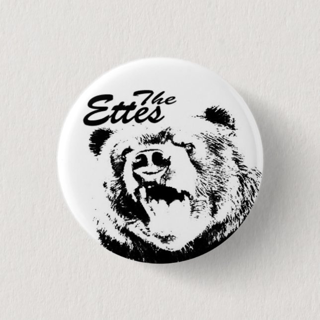 Badge Rond 2,50 Cm Le bouton d'ours d'Ettes (Devant)