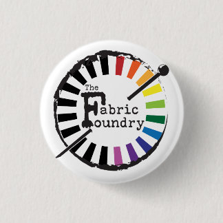Badge Rond 2,50 Cm Le bouton du logo de The Fabric Foundry