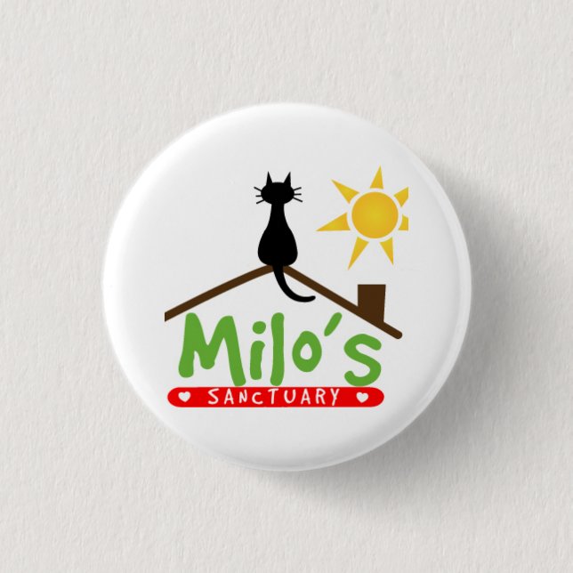 Badge Rond 2,50 Cm Le bouton du Milo - petit (Devant)