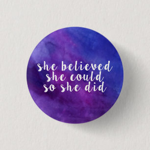 Badge Rond 2,50 Cm Le bouton inspiré de Luna