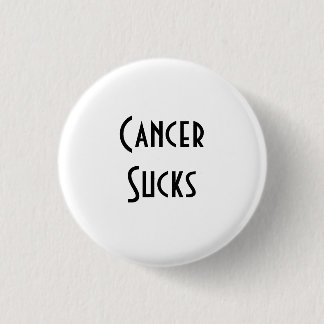 Badge Rond 2,50 Cm Le Cancer suce : Cancer de poumon