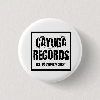 Badge Rond 2,50 Cm Le Cayuga enregistre le bouton