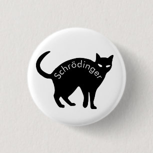 Badge Rond 2,50 Cm Le chat de Schrödinger