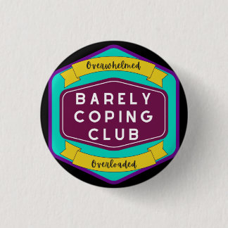 Badge Rond 2,50 Cm Le Club De Coping À Peine.