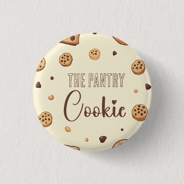 Badge Rond 2,50 Cm Le cookie de la Pantry (Devant)