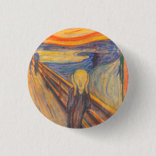 Badge Rond 2,50 Cm Le cri d'Edvard Munch