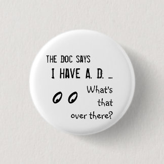 Badge Rond 2,50 Cm Le Doc. indique