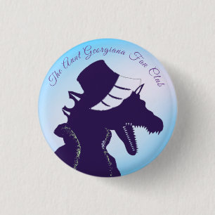 Badge Rond 2,50 Cm Le Fan Club Pin de la tante Georgiana