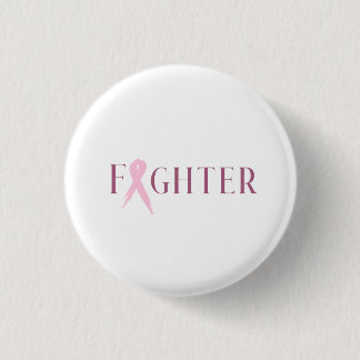 Badge Rond 2,50 Cm Le fond d'Awarness de cancer du sein