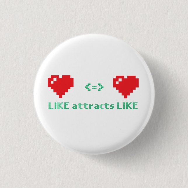 Badge Rond 2,50 Cm Le goût attire comme de petits boutons (Devant)