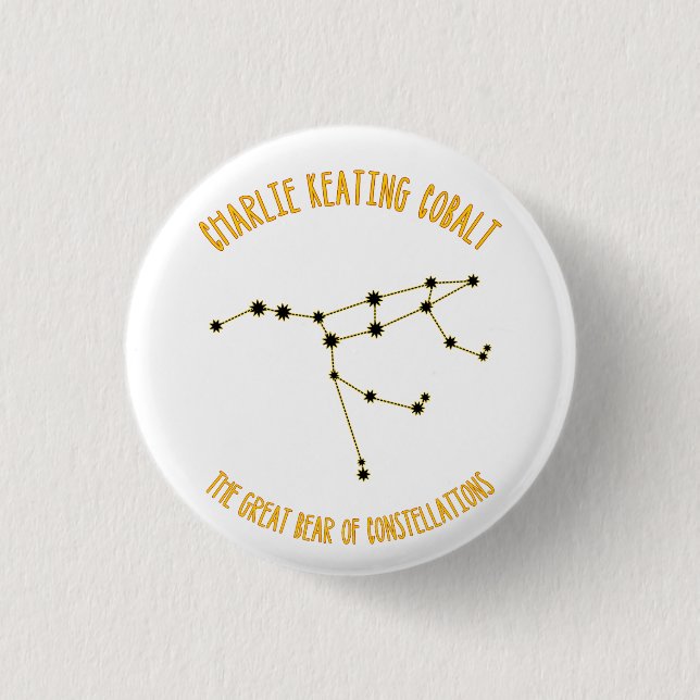 Badge Rond 2,50 Cm Le grand ours (Devant)