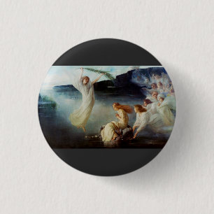 Badge Rond 2,50 Cm Le martyre de Sainte Christine Art