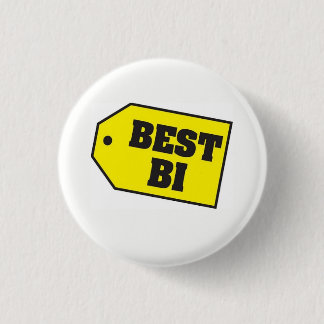 Badge Rond 2,50 Cm Le meilleur bouton de Bi