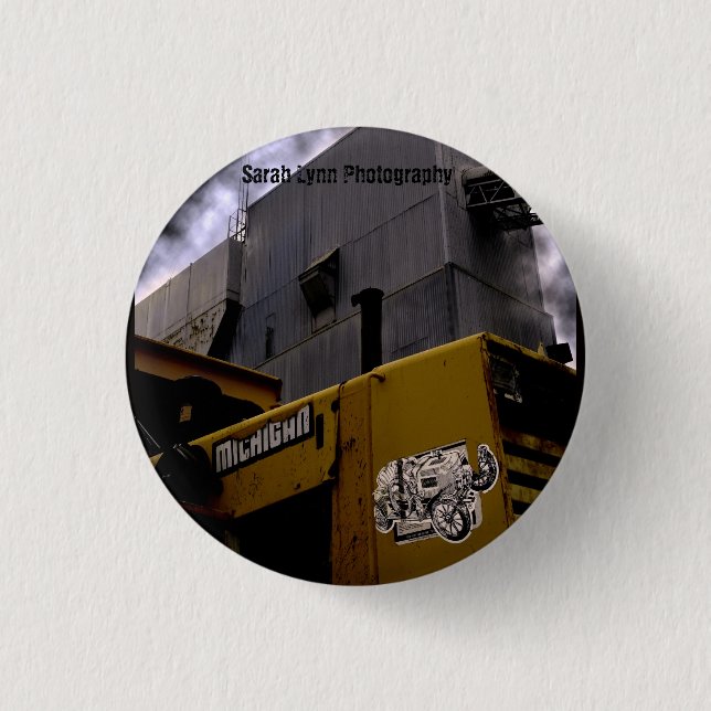 Badge Rond 2,50 Cm Le Michigan (Devant)