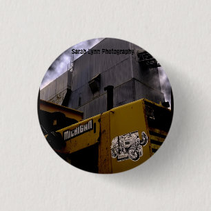 Badge Rond 2,50 Cm Le Michigan