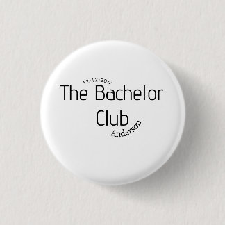 Badge Rond 2,50 Cm le nom de club de célibataire année élégant tendan