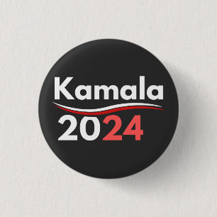 Badge Rond 2,50 Cm le président kamala harris, le président harris
