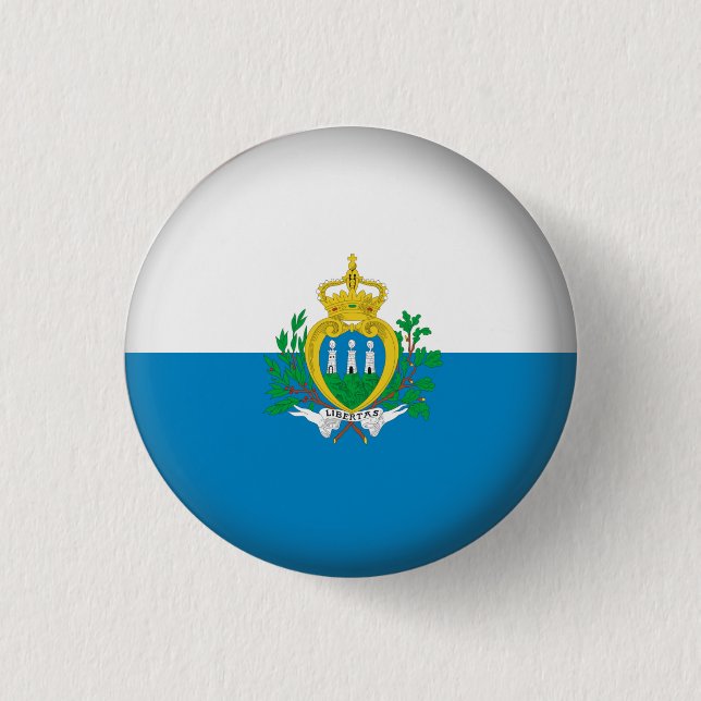 Badge Rond 2,50 Cm Le Saint-Marin rond (Devant)