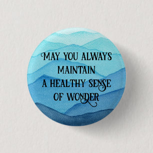 Badge Rond 2,50 Cm Le sens de l'émerveillement