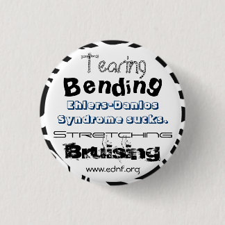 Badge Rond 2,50 Cm Le syndrome d'Ehlers-Danlos suce