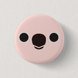 Badge Rond 2,50 Cm Le visage d'un Cockatoo Moluccan