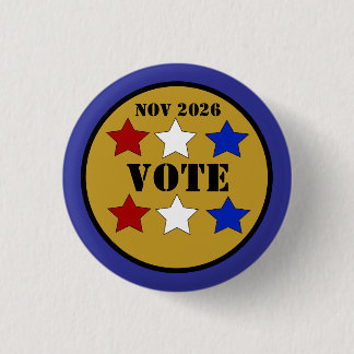 Badge Rond 2,50 Cm Le vote 2026