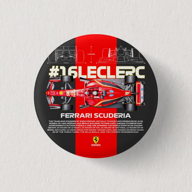 Badge Rond 2,50 Cm Leclerc16 (Devant)