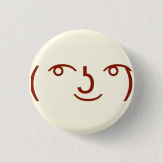 Badge Rond 2,50 Cm Lenny (͡°͜ʖ͡°)