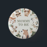 Badge Rond 2,50 Cm Les animaux de la forêt Maman pour être Baby showe<br><div class="desc">Bois animaux Mommy to be Baby shower bouton Les articles correspondants sont disponibles.</div>