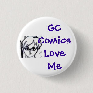 Badge Rond 2,50 Cm Les bandes dessinées de CHROMATOGRAPHIE GAZEUSE