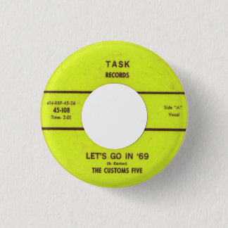 Badge Rond 2,50 Cm Les coutumes cinq - partons dans '69