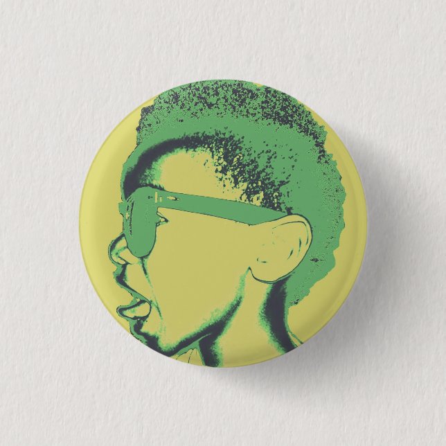 Badge Rond 2,50 Cm Les filles aiment la langue (Devant)