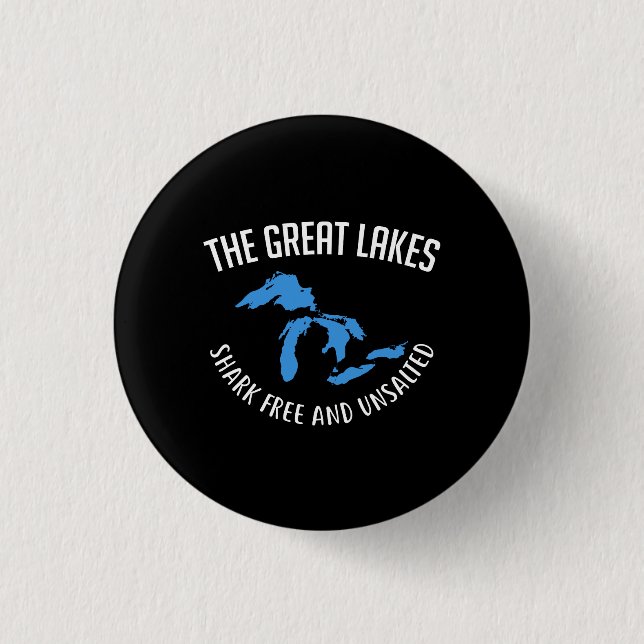 Badge Rond 2,50 Cm Les Grands Lacs (Devant)