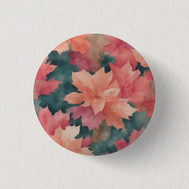 Badge Rond 2,50 Cm Les Léaves (Devant)