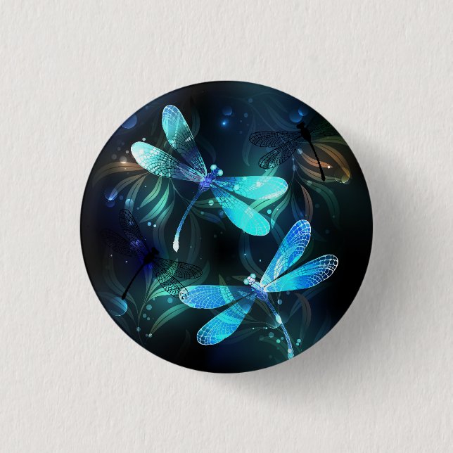 Badge Rond 2,50 Cm Les libellules du lac (Devant)